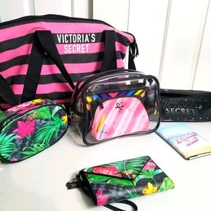 Victoria's secret lot bum bag passport clutch tote